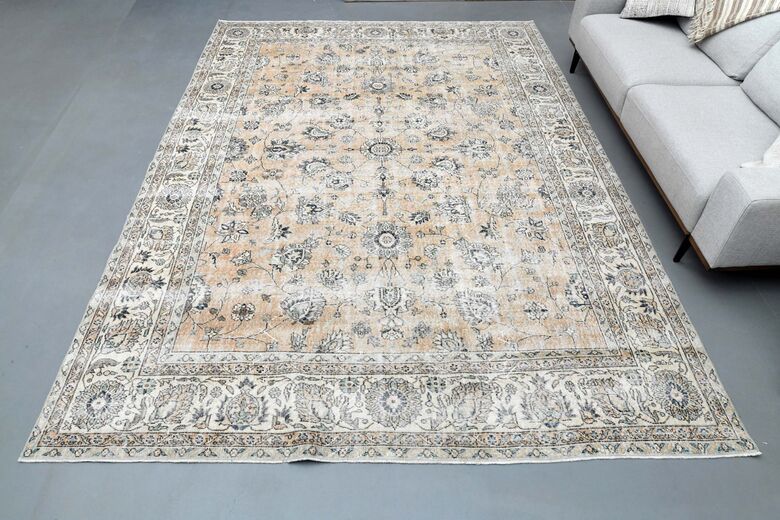 Vintage Turkish Area Rug