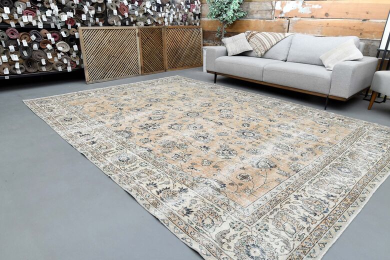 Vintage Turkish Area Rug