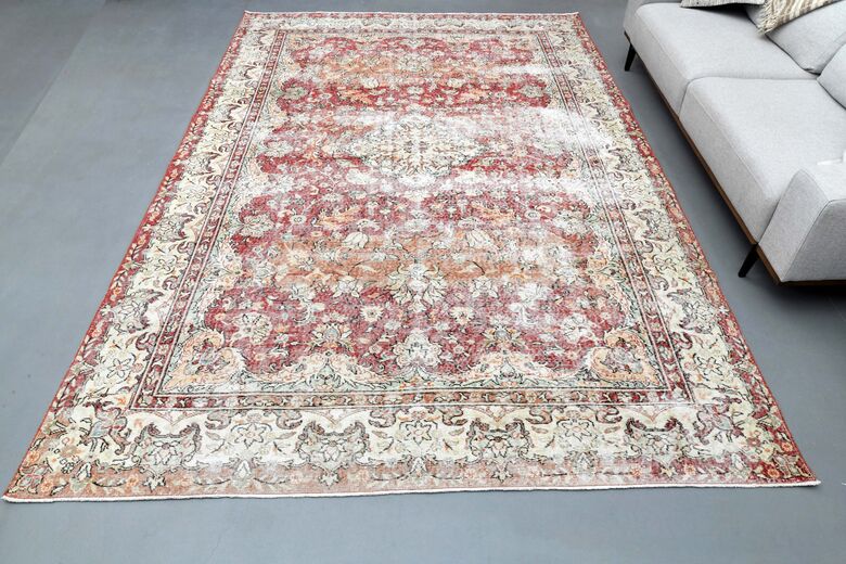 Anatolian Vintage Red Area Rug