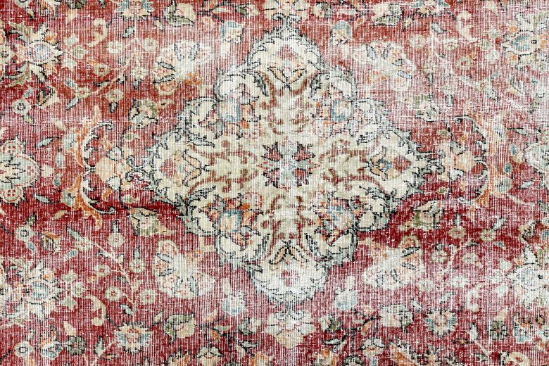 Anatolian Vintage Red Area Rug