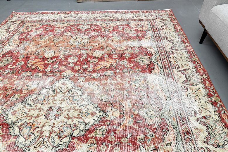 Anatolian Vintage Red Area Rug