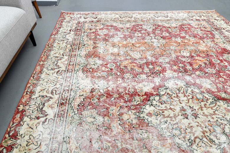 Anatolian Vintage Red Area Rug