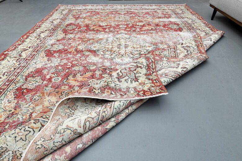 Anatolian Vintage Red Area Rug