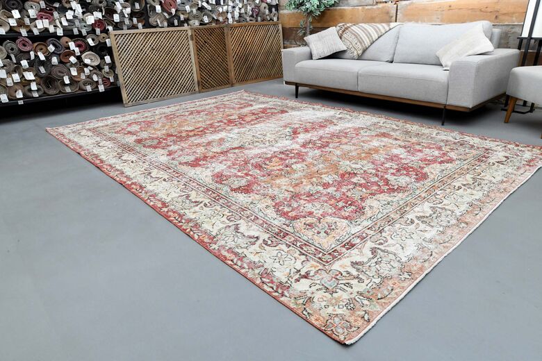 Anatolian Vintage Red Area Rug
