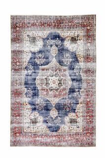 Navyl Blue Vintage Rug - Thumbnail
