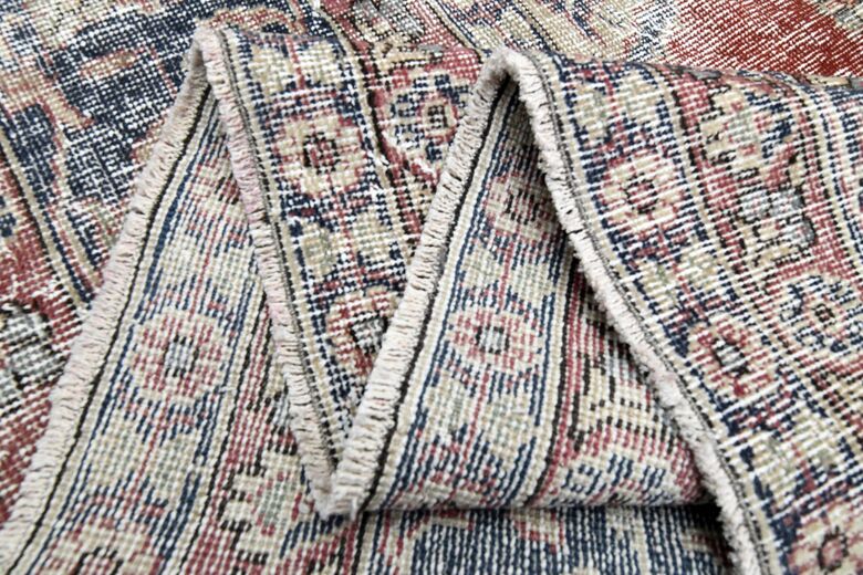 Red Oversized Vintage Rug