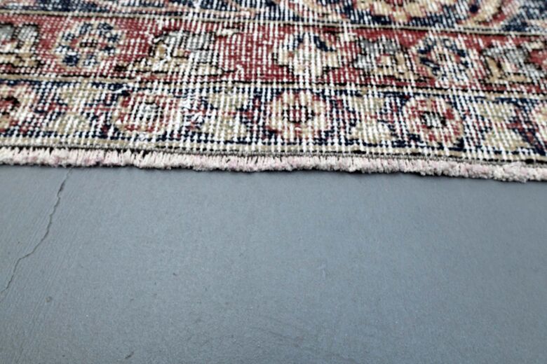 Red Oversized Vintage Rug