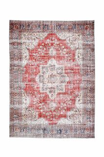 Red Oversized Vintage Rug - Thumbnail