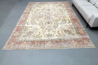 Oriental Turkish Area Rug - Thumbnail
