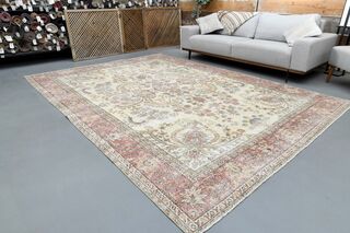Oriental Turkish Area Rug - Thumbnail