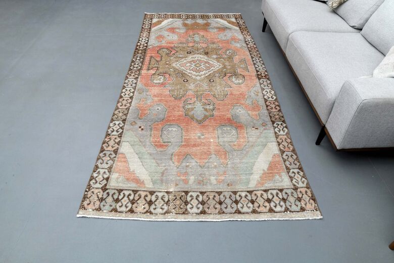 Red Vintage Runner Rug