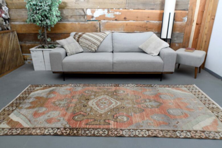 Red Vintage Runner Rug
