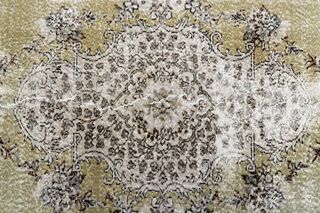 Green Vintage Area Rug - Thumbnail