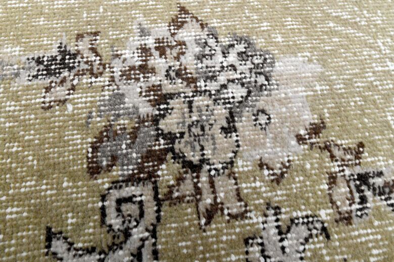 Green Vintage Area Rug