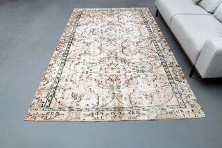 Antique Distressed Area Rug - Thumbnail
