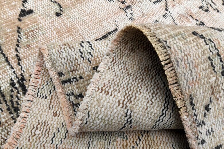 Antique Distressed Area Rug