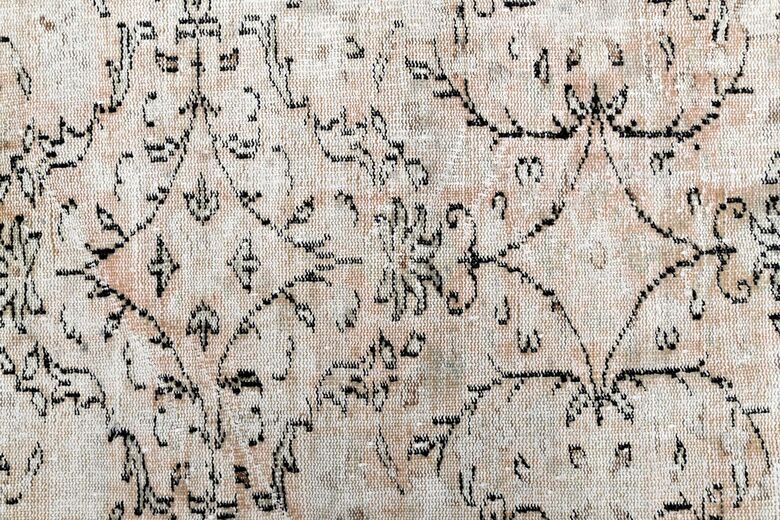 Antique Distressed Area Rug