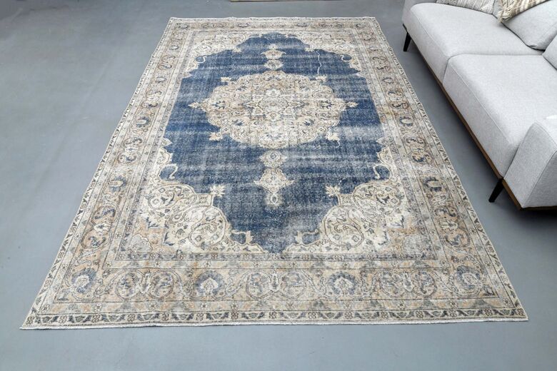 Vintage Turkish Area Rug