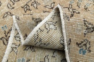 Vintage Turkish Floral Rug - Thumbnail