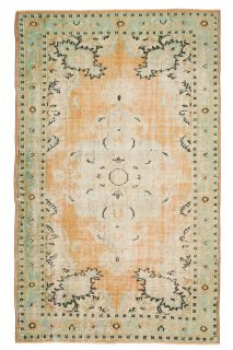 Oriental Vintage Area Rug - Thumbnail