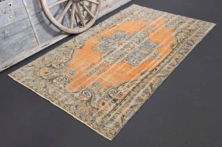 Oriental Vintage Area Anatolian Rug - Thumbnail