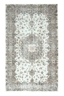 Wool Antique Turkish Anatolian Rug - Thumbnail
