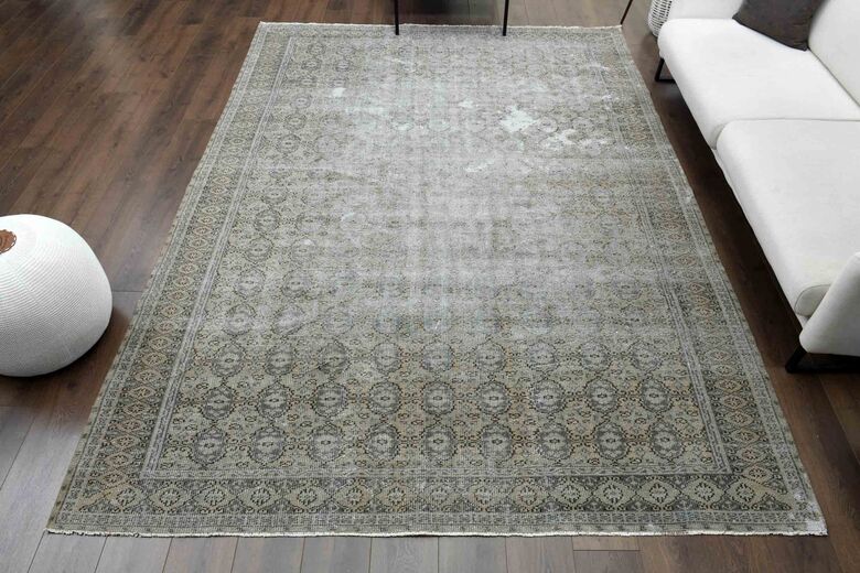 Ikat Antique Retro Hereke Rug
