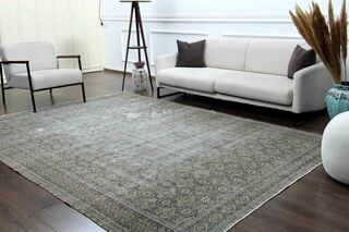 Ikat Antique Retro Hereke Rug - Thumbnail