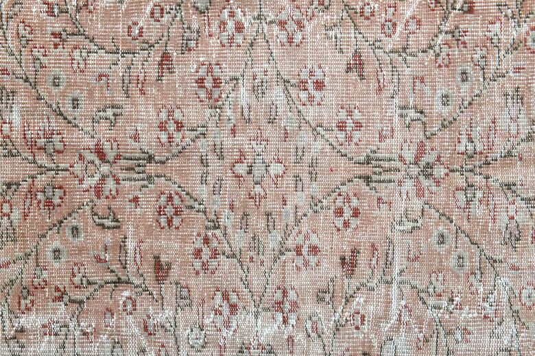 Hereke Floral Vintage Turkish Rug