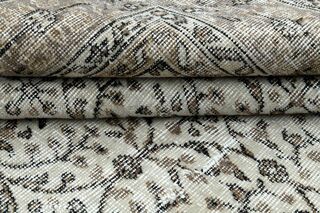 Wool Handmade Turkish Hereke Rug - Thumbnail