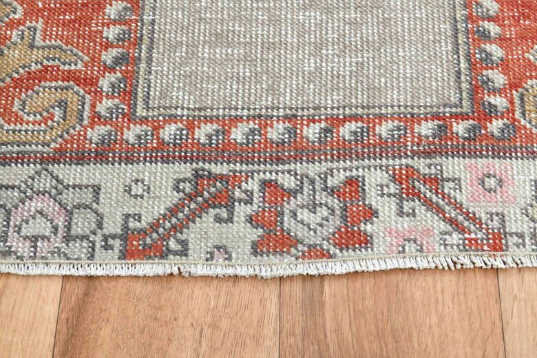 Muted Vintage Turkish Rug