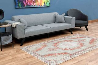 Muted Vintage Turkish Rug - Thumbnail