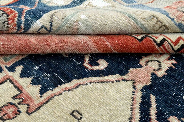 Unique Oushak Turkish Rug