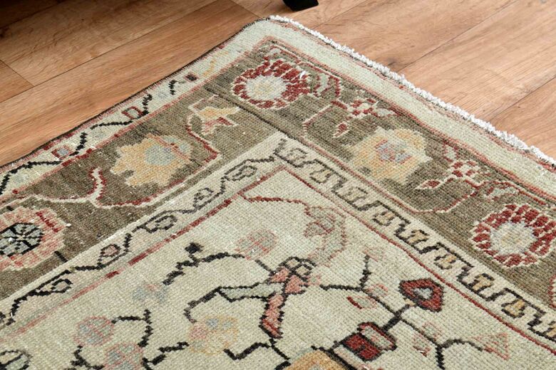 Unique Oushak Turkish Rug