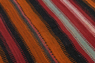 6x11, Colorful Vintage Kilim Rug - Thumbnail