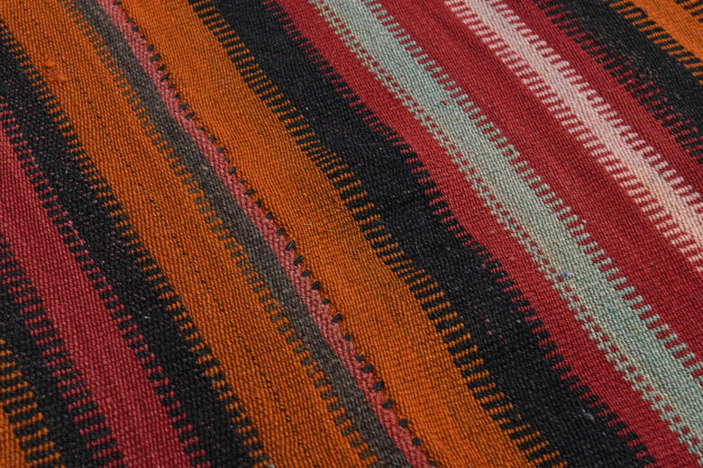 6x11, Colorful Vintage Kilim Rug