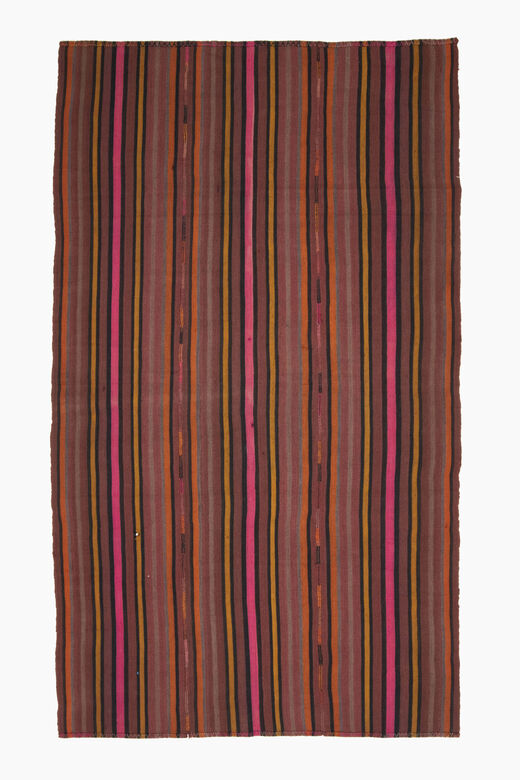 Farmhouse Decor Vintage Turkish Kilim Rug