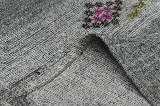 7x10, Abstract Vintage Kilim Rug - Thumbnail