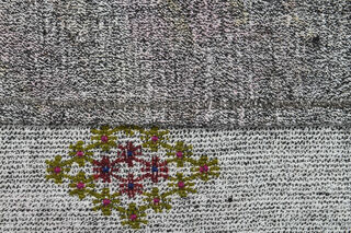 7x10, Abstract Vintage Kilim Rug - Thumbnail