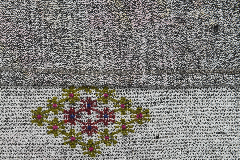 7x10, Abstract Vintage Kilim Rug