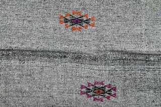 7x10, Abstract Vintage Kilim Rug - Thumbnail