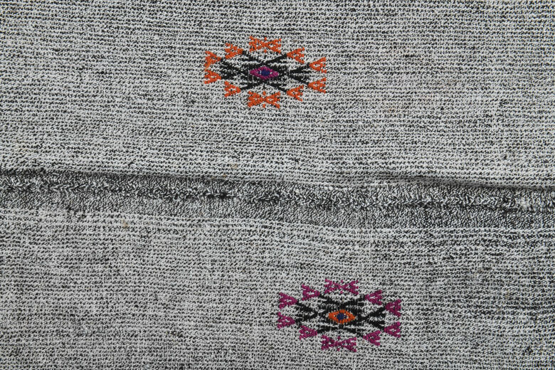 7x10, Abstract Vintage Kilim Rug