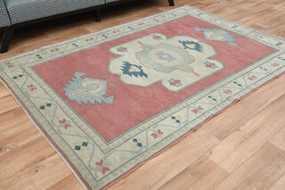 Farmhouse Decor Turkish Rug - Thumbnail