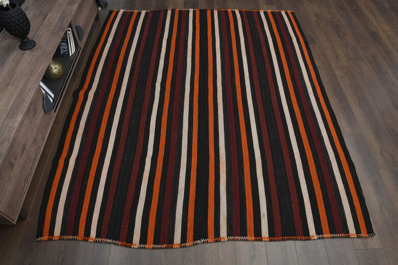 Multicolor Vintage Kilim Rug
