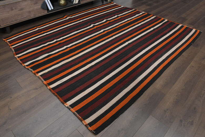 Multicolor Vintage Kilim Rug
