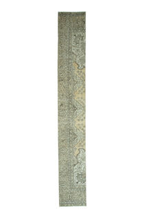 Traditional Wool Oushak Runner - Thumbnail