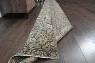 Traditional Wool Oushak Runner - Thumbnail