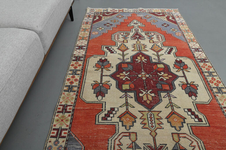 One of a Kind Vintage Anatolian Runner
