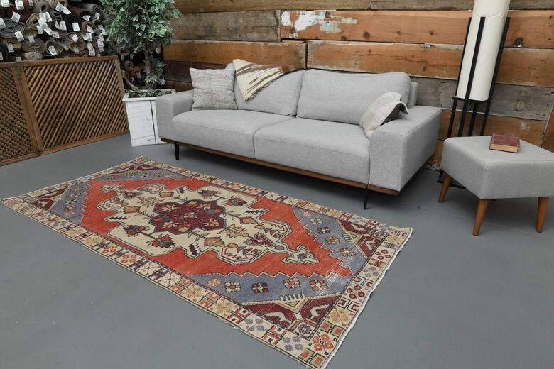 One of a Kind Vintage Anatolian Runner
