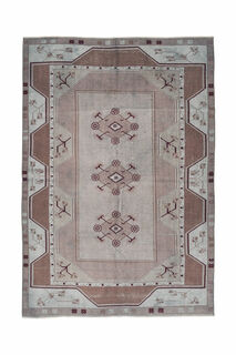Gray Purple Handmade Milas Rug - Thumbnail